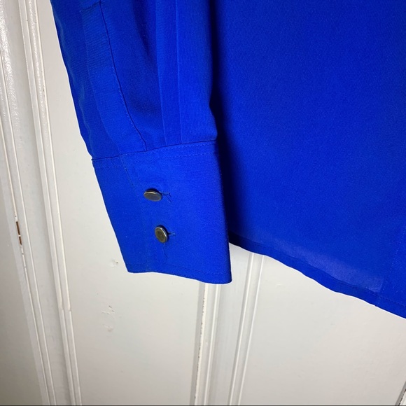 CK Button-Up Blouse in - Picture 8 of 13